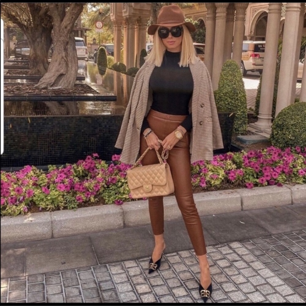 Zara high rise leggings